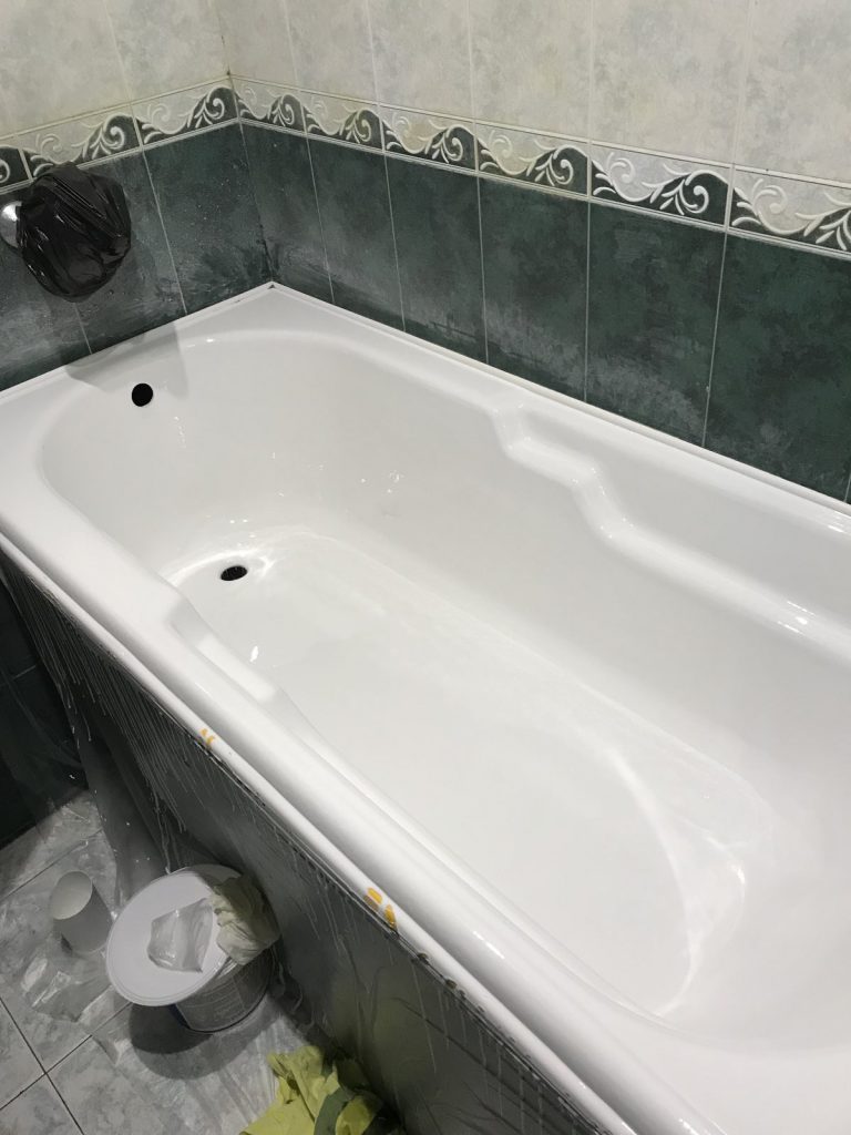Реставрация ванн чугунных, Ремонт акриловых ванн цена